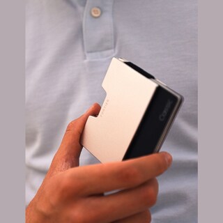 Foto 7 | Tarjeteros Fortier Mateplata Color Plata Protección Rfid
