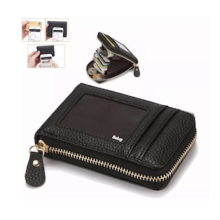 Foto 5 | Cartera Minimalista Unisex Belug, Tarjetero Protección Rfid, Negro