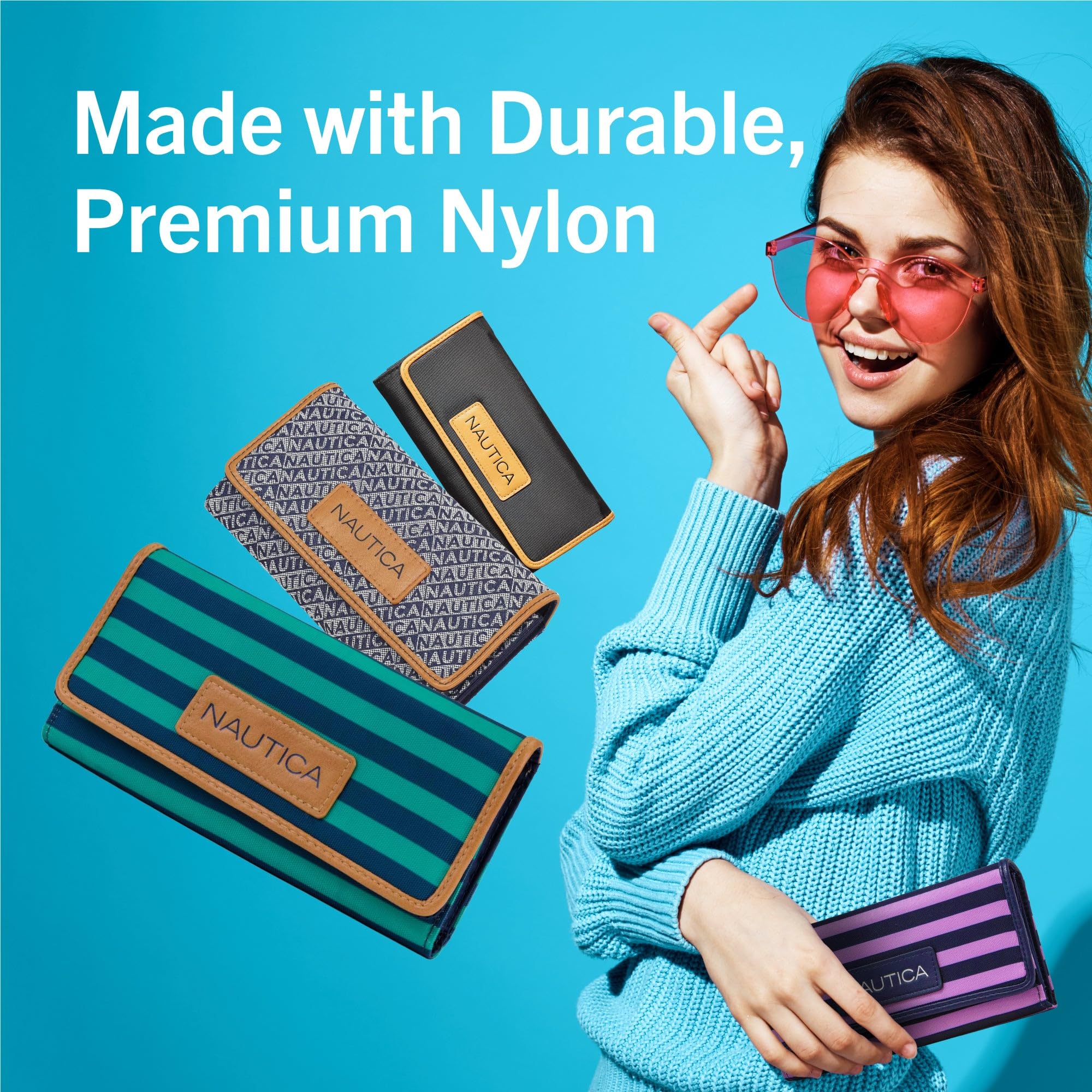 Foto 8 pulgar | Wallet Nautica, El Gestor De Dinero Rfid Perfecto Para Llevar Todo - Venta Internacional.