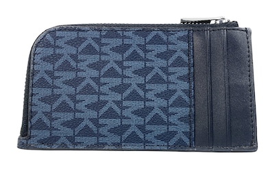 Foto 2 | Cartera Michael Kors L Zip Admiral/ Azul Pálido - Venta Internacional.
