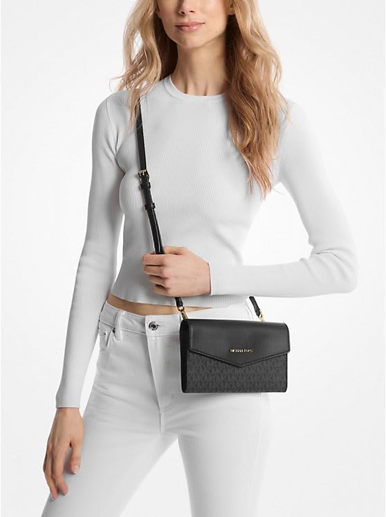 Foto 7 pulgar | Bolso De Mano Michael Kors Charlotte, Tamaño Grande, 3 En 1, Con El Logotipo Exclusivo - Venta Internacional.