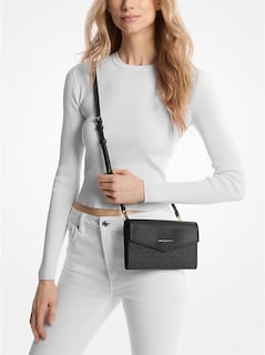 Foto 6 | Bolso De Mano Michael Kors Charlotte, Tamaño Grande, 3 En 1, Con El Logotipo Exclusivo - Venta Internacional.