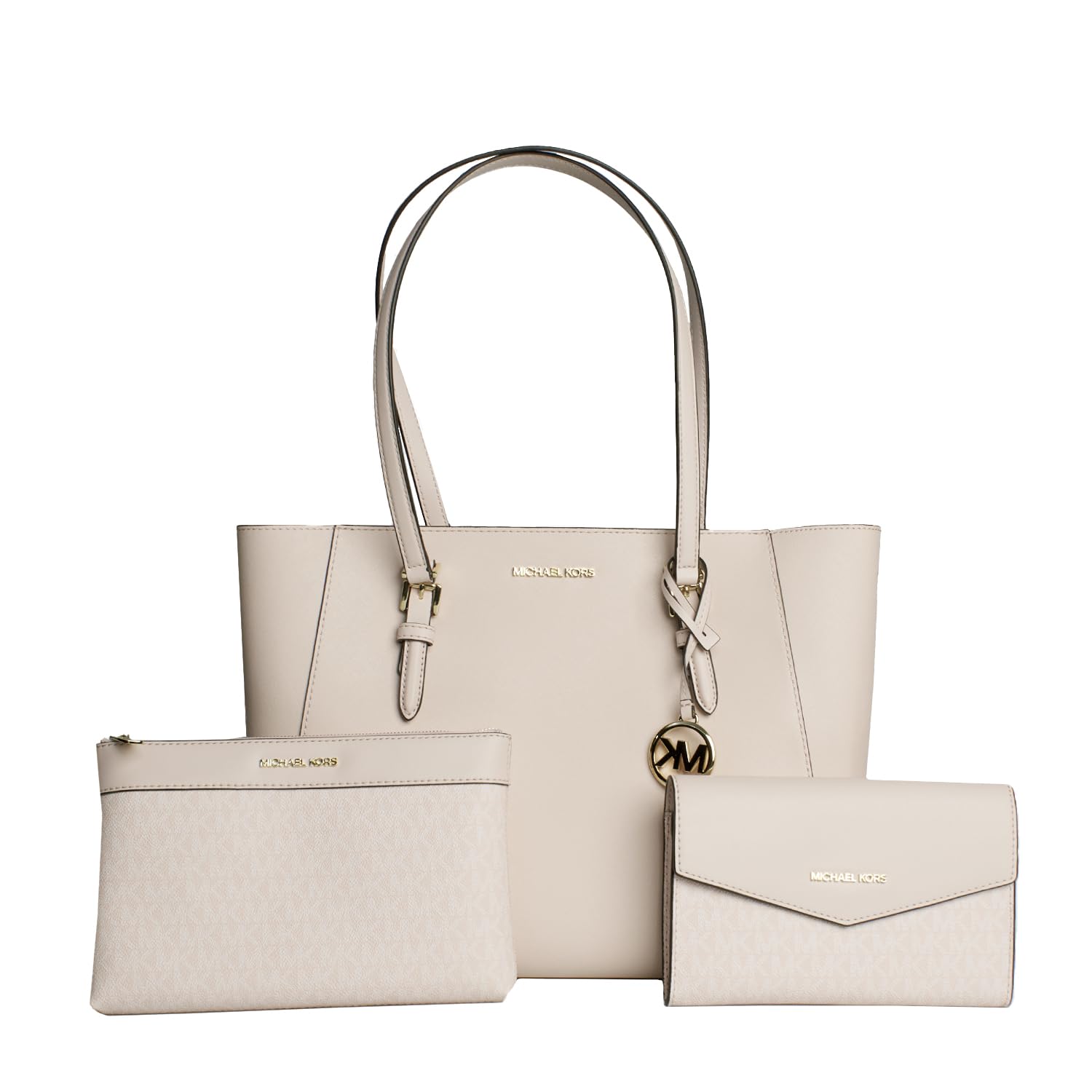 Bolso De Mano Michael Kors Charlotte, Tamaño Grande, 3 En 1, Bandolera - Venta Internacional.