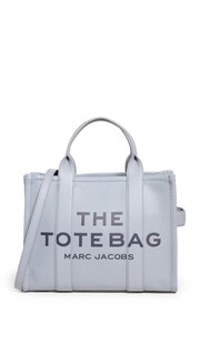 Foto 1 | Bolso Marc Jacobs The Leather Medium Wolf Grey - Venta Internacional.