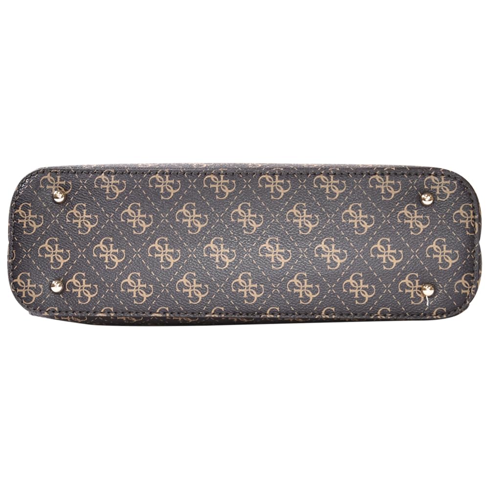 Foto 5 pulgar | Bolso De Mano Guess Noelle Small Noel Brown Logo Para Mujer - Venta Internacional.