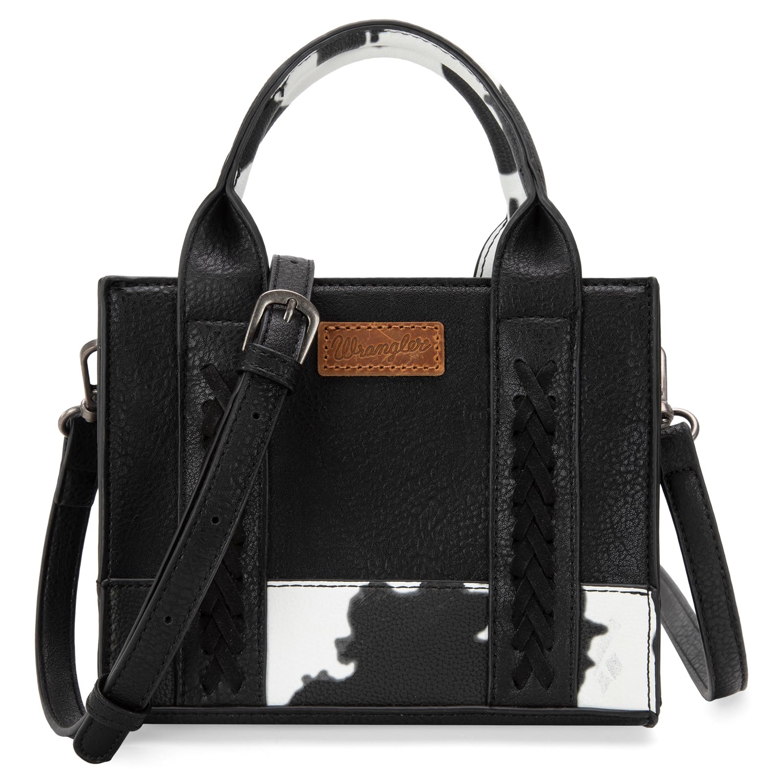 Bolso Tipo Bandolera Wrangler Mini Para Mujer Con Estampado De Vaca - Venta Internacional.