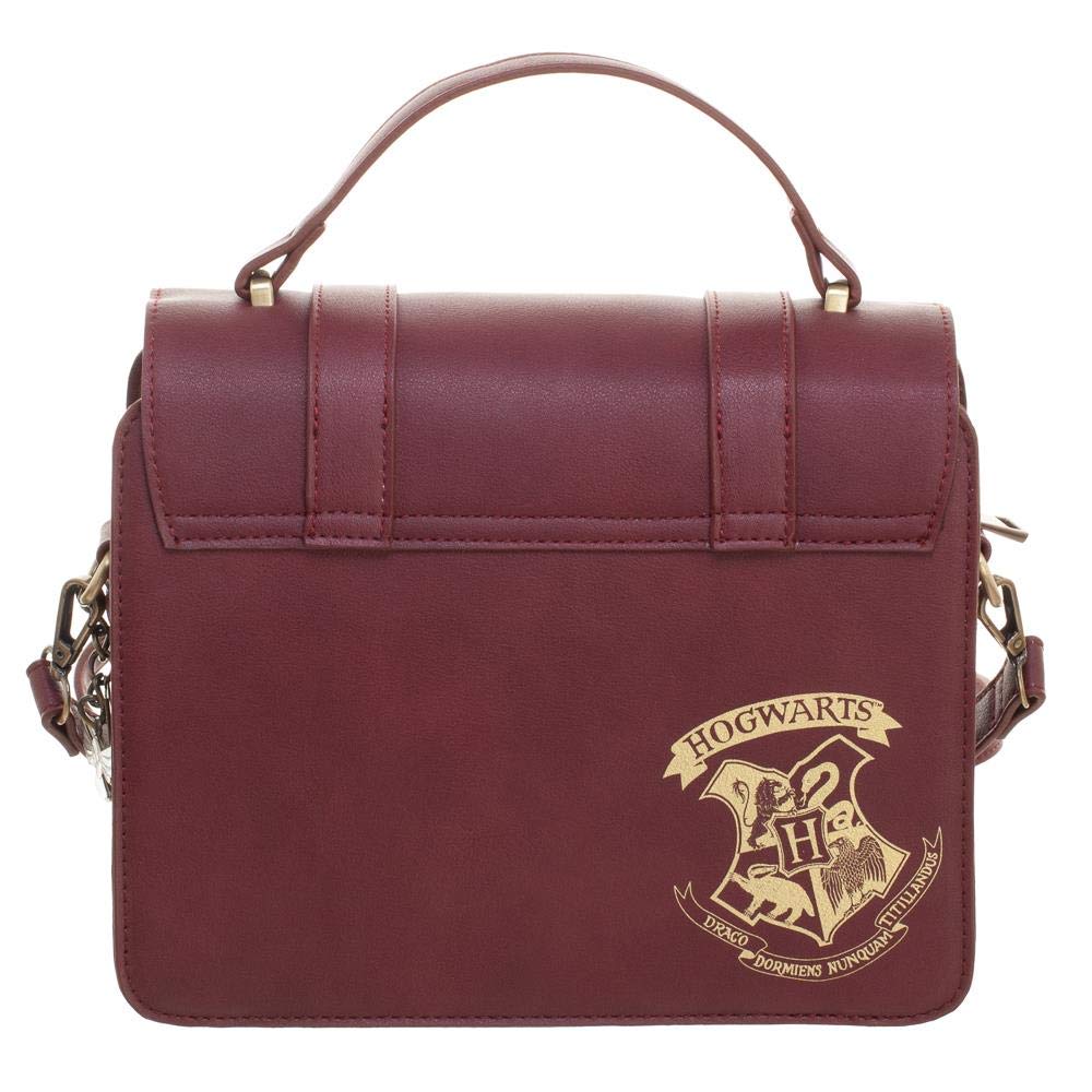 Foto 4 pulgar | Bolso Bioworld Maroon - Venta Internacional.