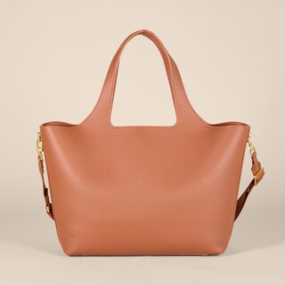 Foto 2 | Bolso De Mano Amazon Essentials De Piel Sintética De Color Canela Suave Para Mujer - Venta Internacional.