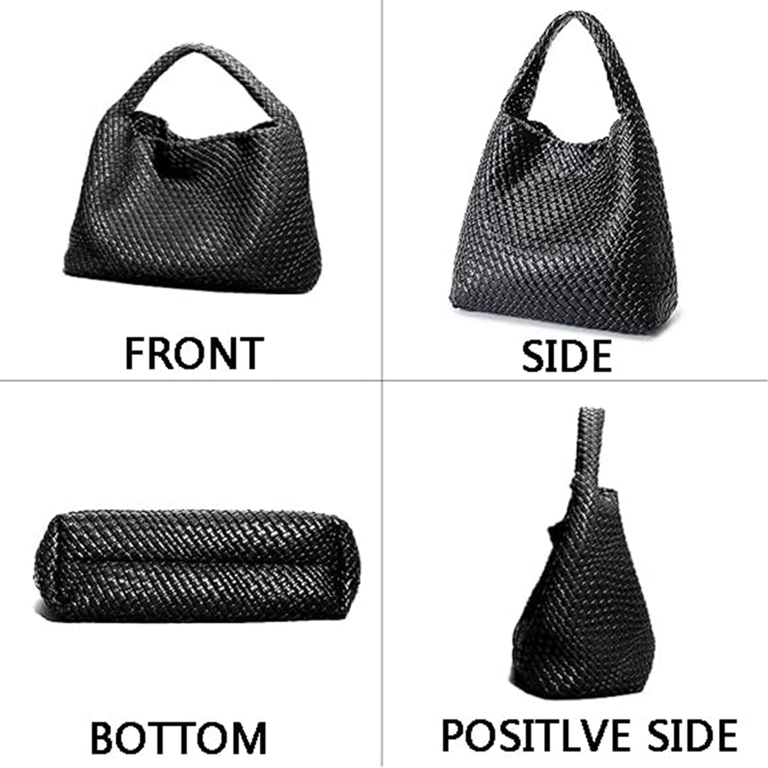 Foto 7 | Bolso Geelyda 2025 De Piel Tejida De Gran Capacidad - Venta Internacional.