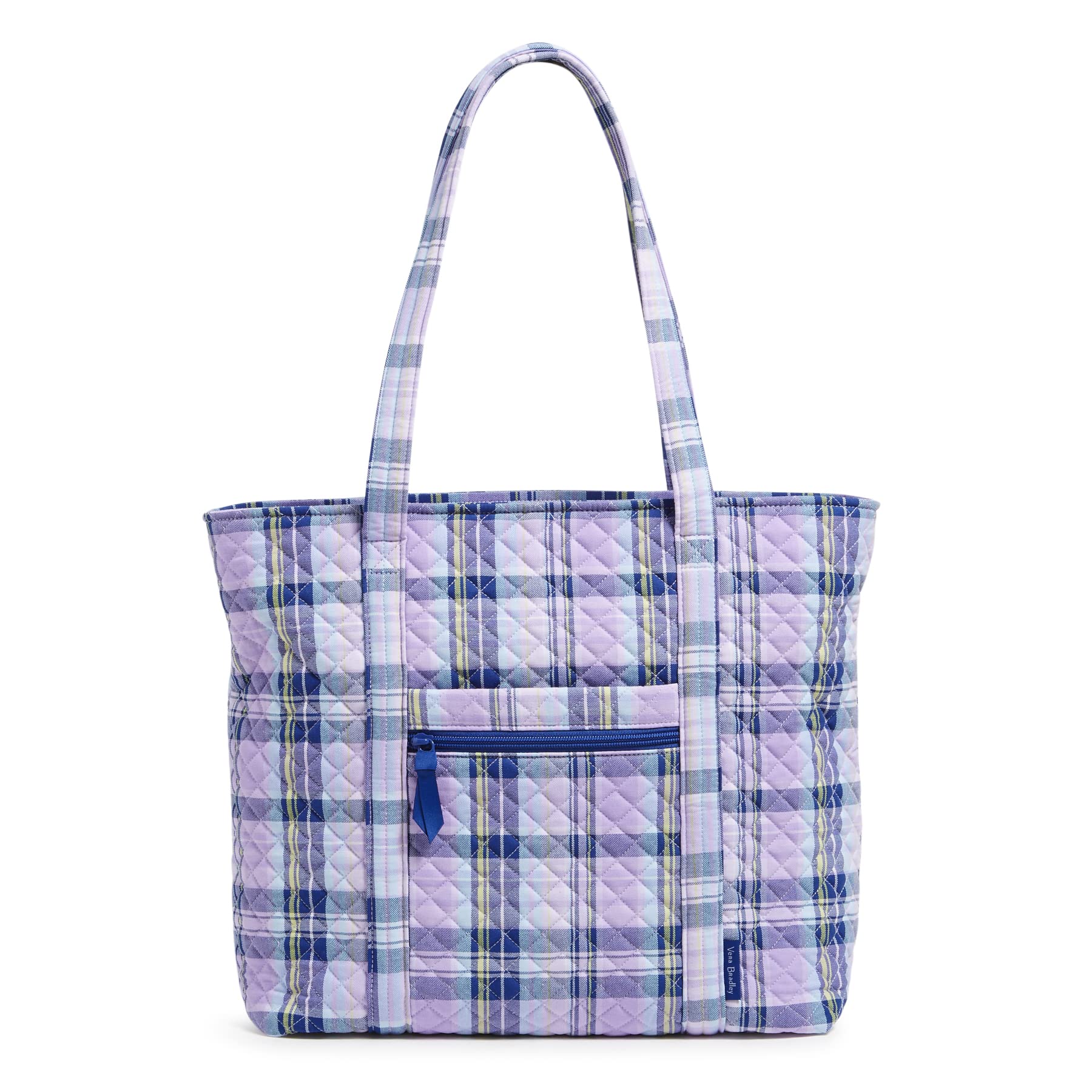 Foto 2 pulgar | Bolso De Tela Vera Bradley De Algodón Vera Amethyst Plaid Para Mujer - Venta Internacional.