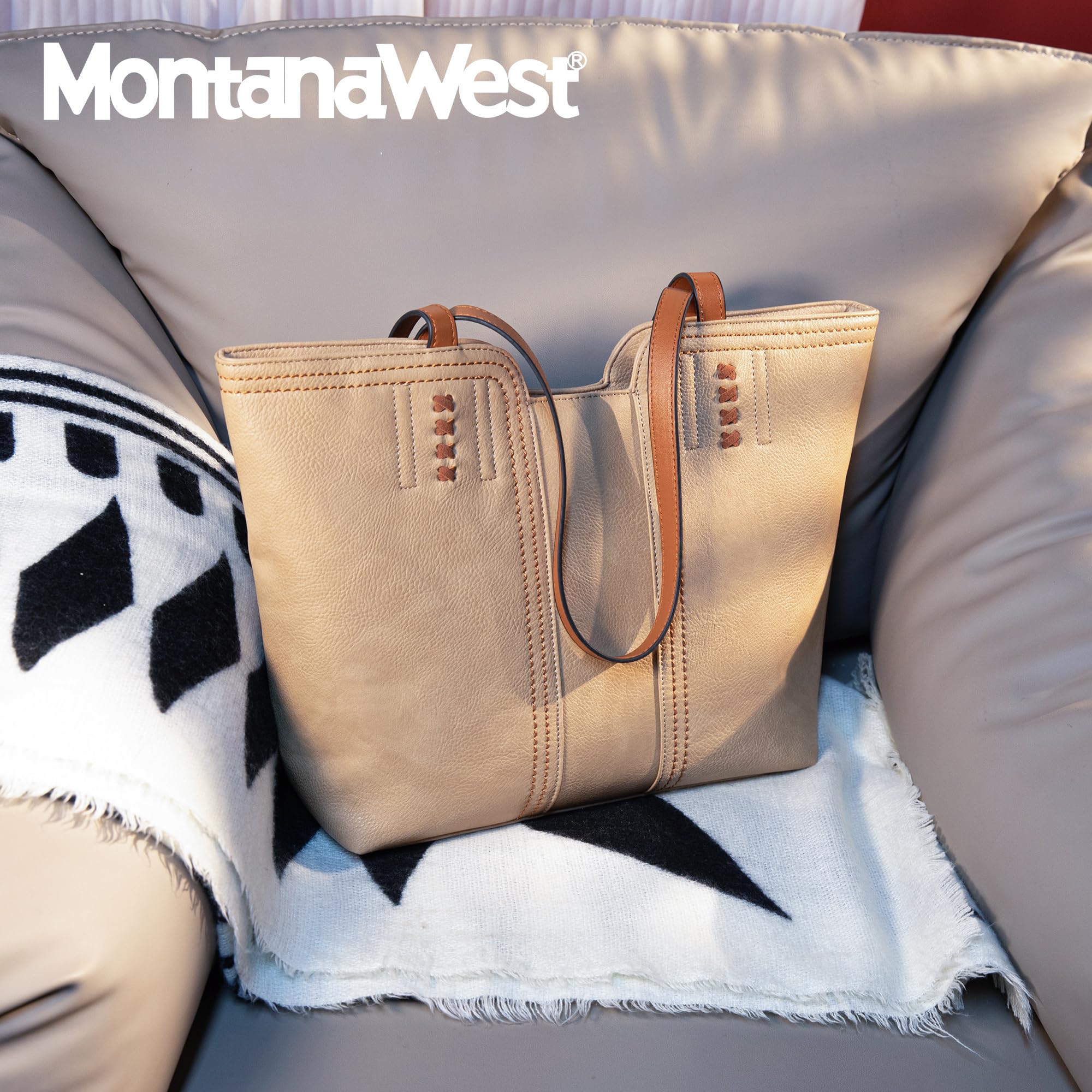 Foto 3 pulgar | Bolso De Mano Montana West Mwc-118kh De Cuero Vegano Para Mujer - Venta Internacional.