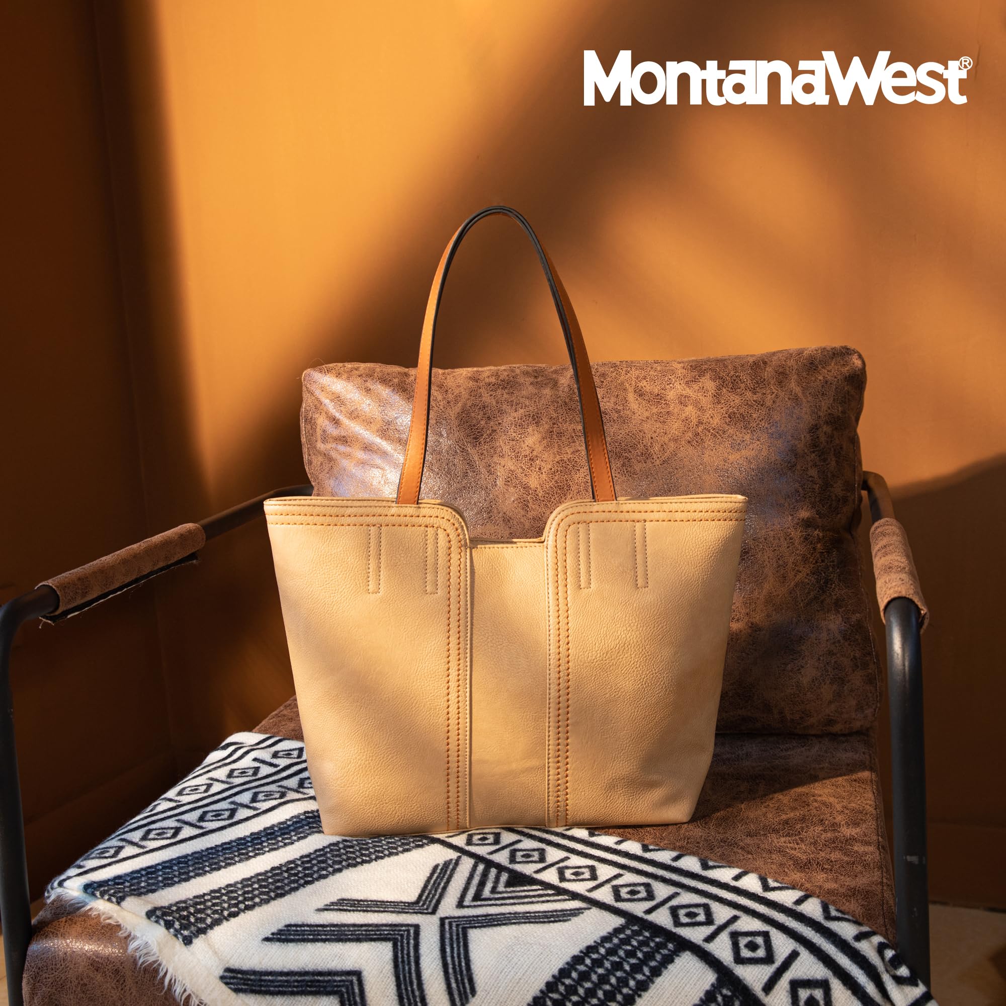 Foto 7 pulgar | Bolso De Mano Montana West Mwc-118kh De Cuero Vegano Para Mujer - Venta Internacional.