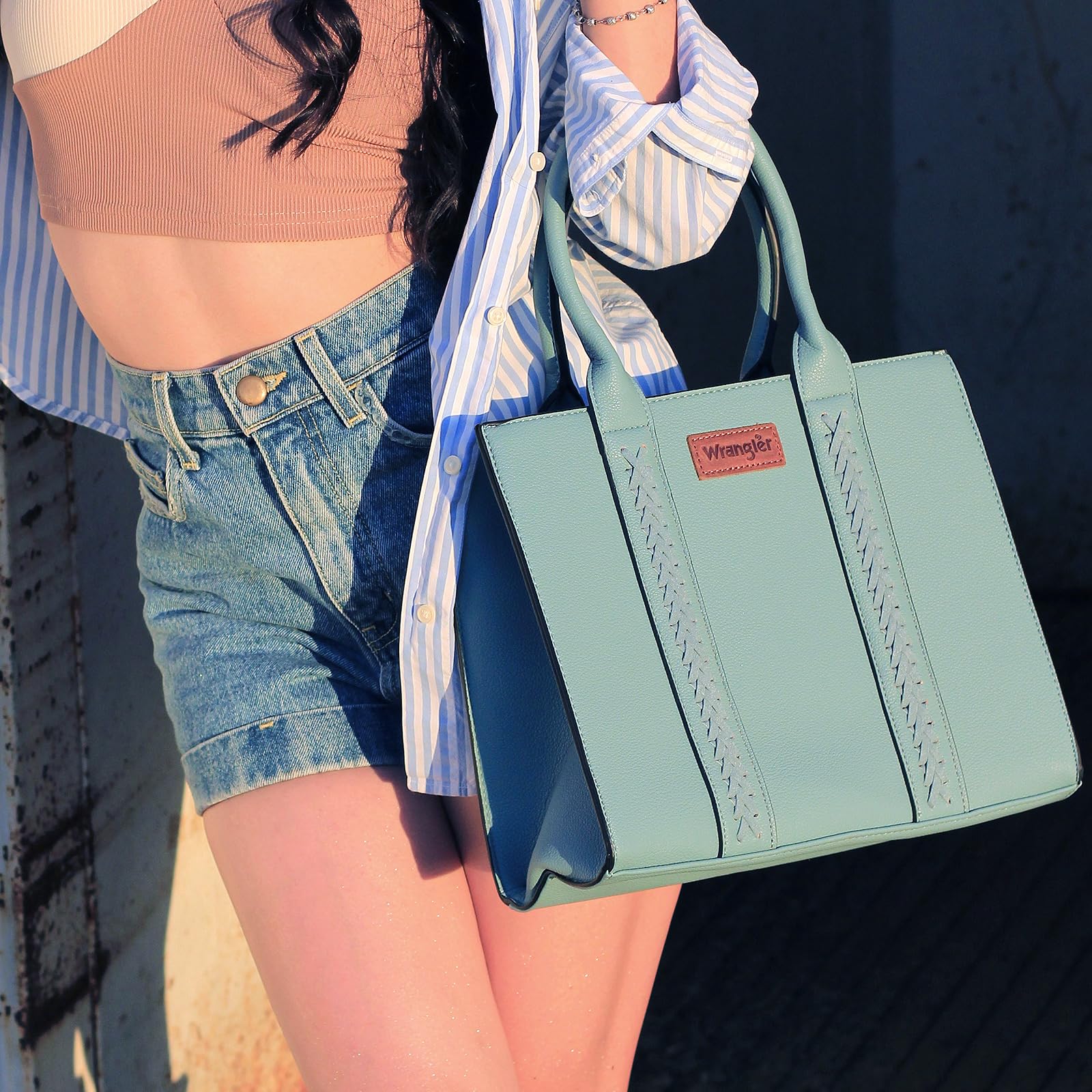 Foto 3 | Bolso Wrangler Wg3-8321jn Para Mujer Con Correa Cruzada - Venta Internacional.