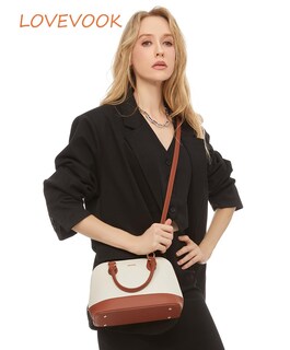 Foto 7 | Bandolera Lovevook Classic Dome Satchel Beige-marrón - Venta Internacional.