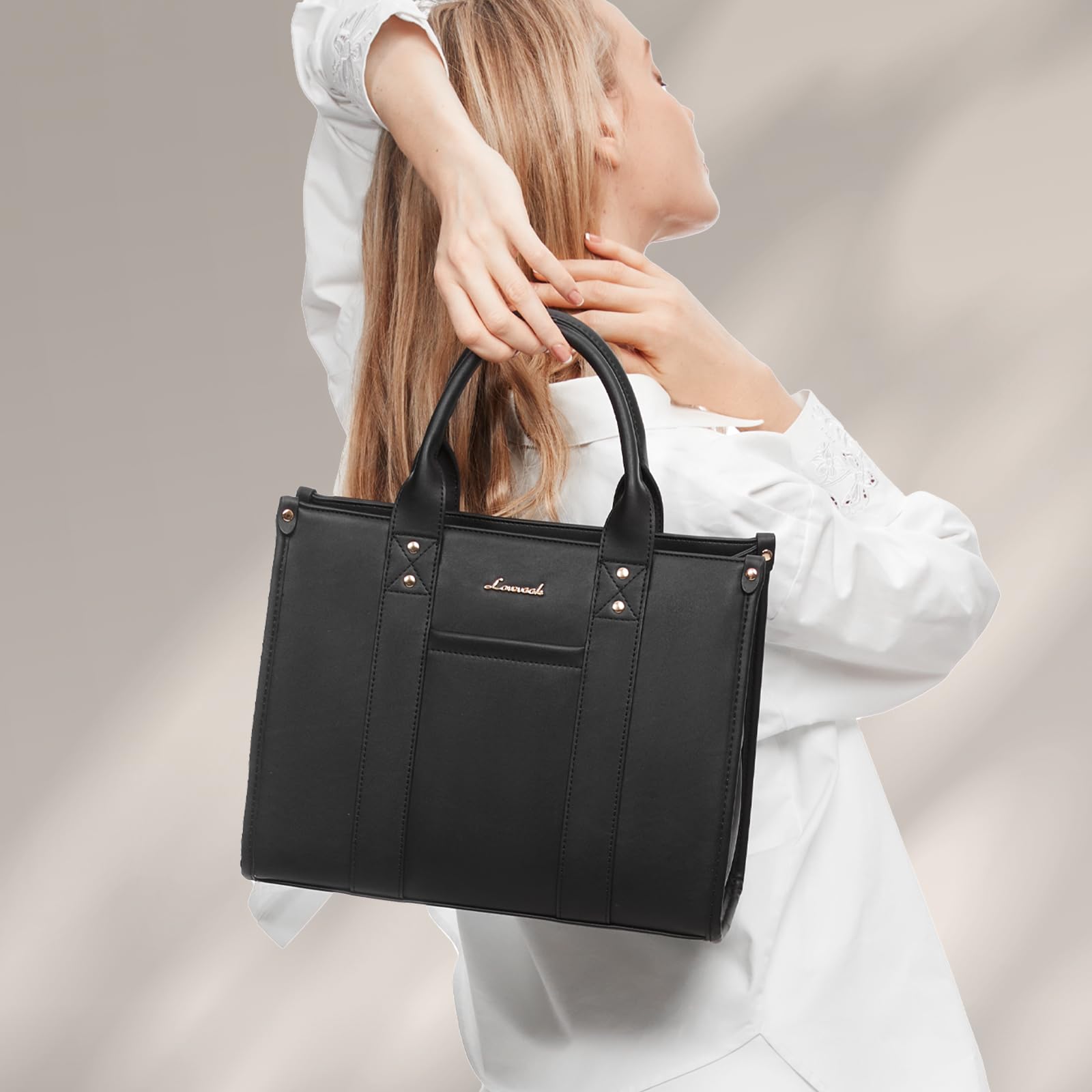 Foto 6 pulgar | Bolso Lovevook Monedero Para Mujer De Piel Negro - Venta Internacional.