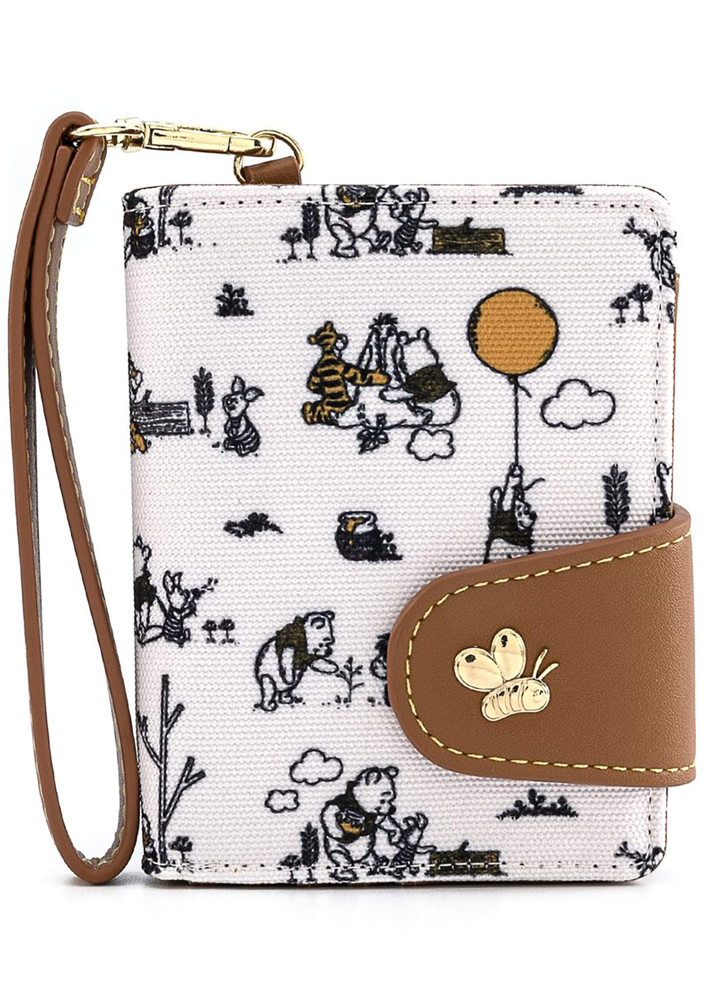 Foto 2 pulgar | Cartera De Pulsera Loungefly Disney Con Diseño De Winnie The Pooh, Lona - Venta Internacional.