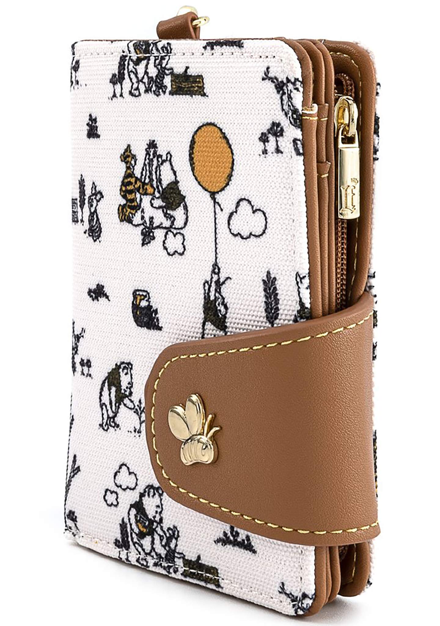 Foto 3 pulgar | Cartera De Pulsera Loungefly Disney Con Diseño De Winnie The Pooh, Lona - Venta Internacional.