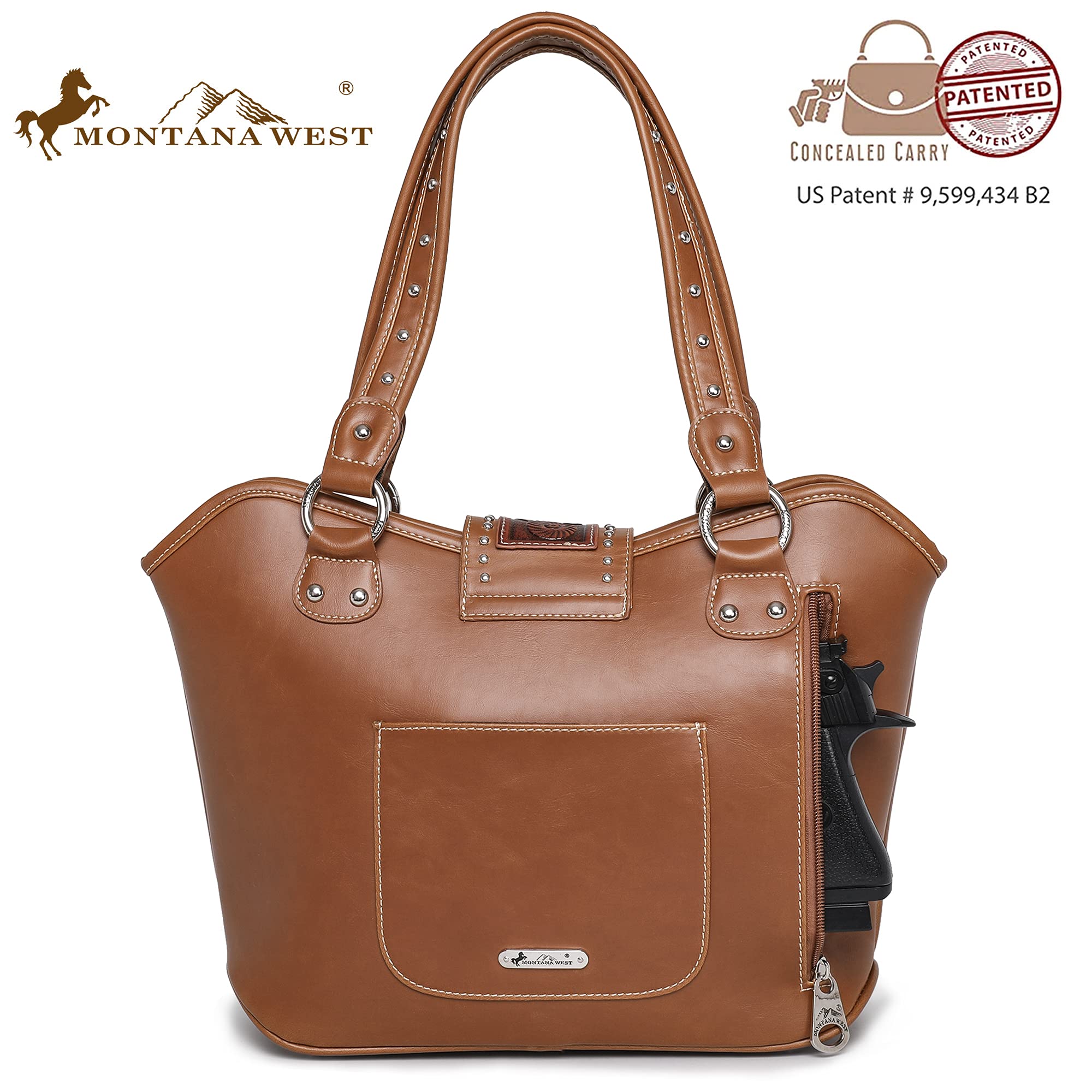 Foto 6 pulgar | Bolso De Hombro Montana West Hobo Bolso Fashion Wrlh-8005br - Venta Internacional.