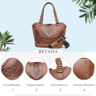 Foto 6 | Bolso De Hombro Montana West Hobo Bolso Fashion Wrlh-8005br - Venta Internacional.