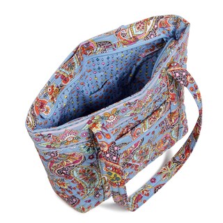 Foto 3 | Bolso De Mano Vera Bradley Small Vera Provence Paisley De Algodón - Venta Internacional.