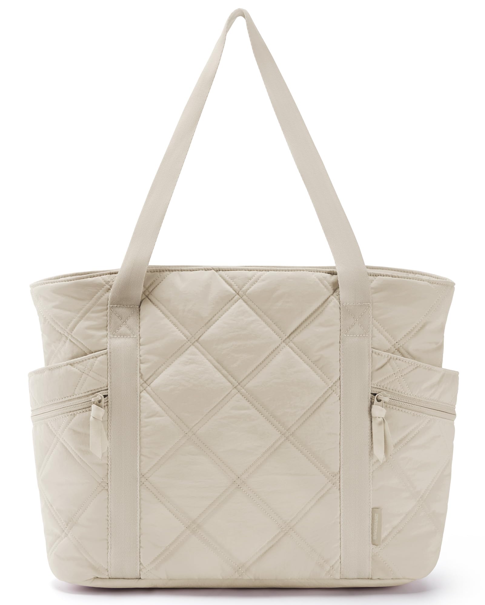 Foto 2 pulgar | Bolsa Bagsmart Puffer Carry On Para Mujer, Color Beige, 24 L - Venta Internacional.