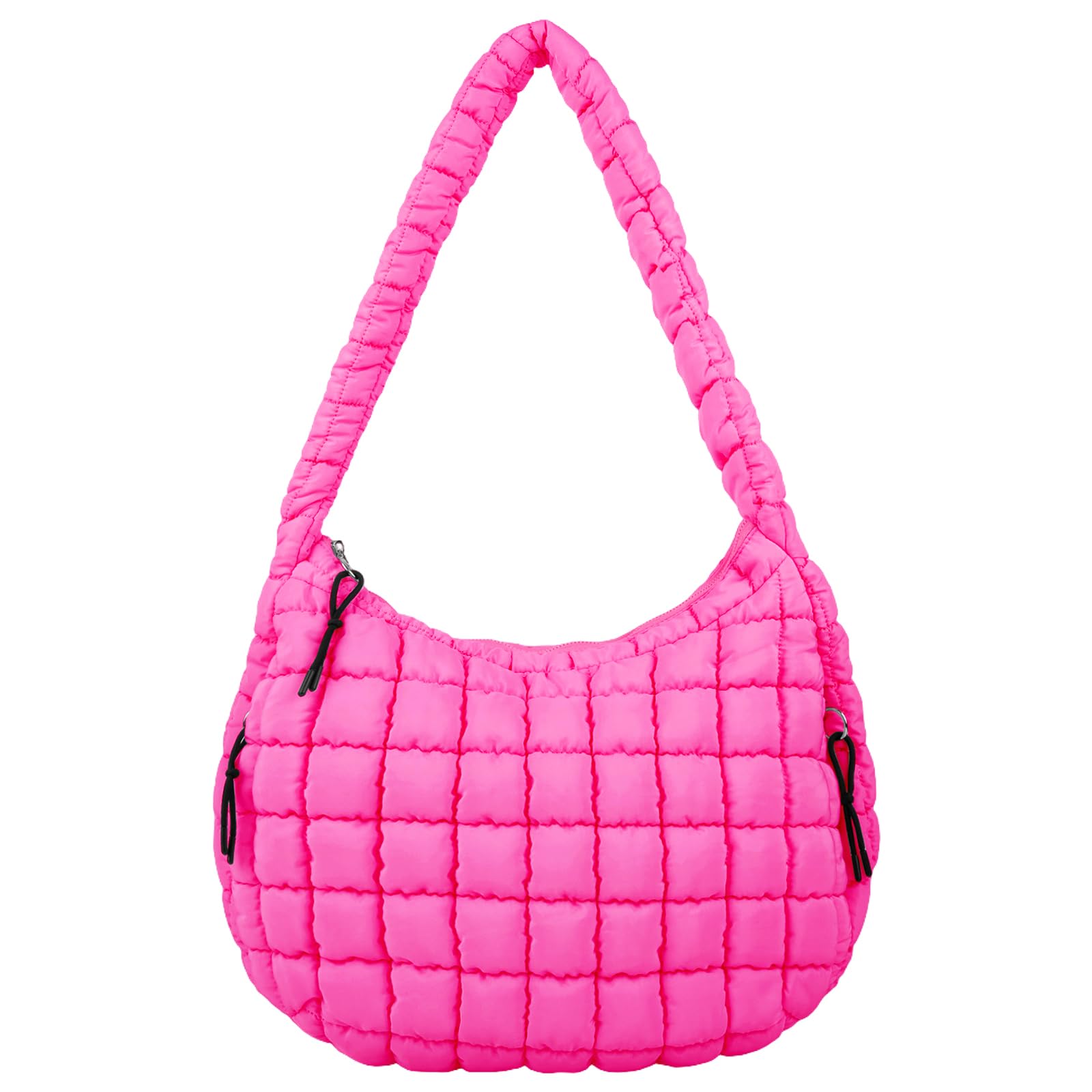 Bandolera Iqimott, Acolchada, Acolchada, De Nailon, Color Rojo - Venta Internacional.