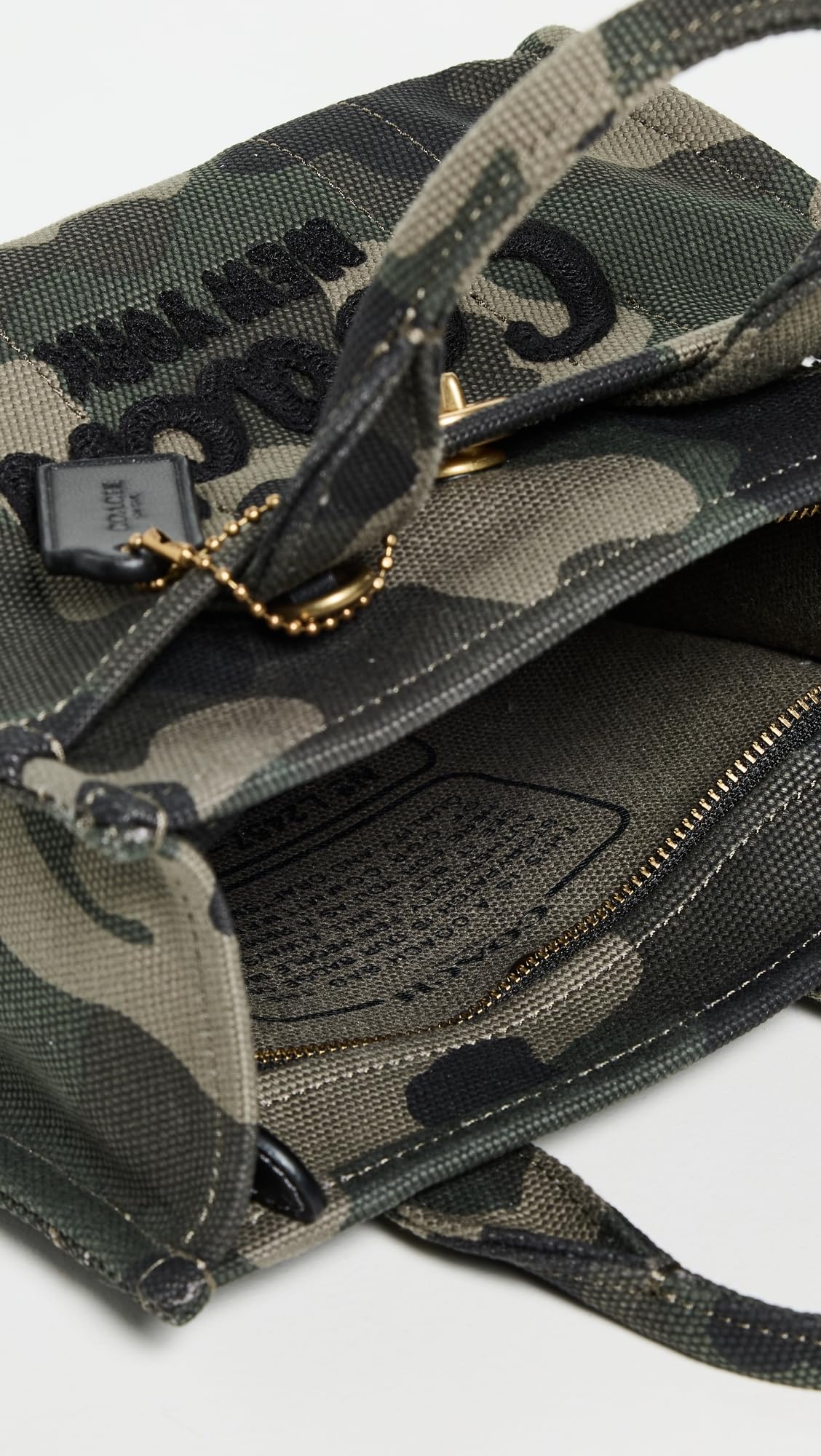 Foto 7 pulgar | Bolsa De Lona Coach Cargo 20 Con Estampado De Camuflaje - Venta Internacional.