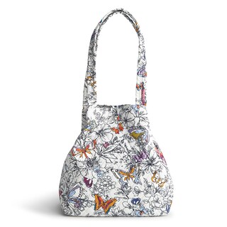 Foto 4 | Bolsa Vera Bradley Premium Cotton Small Original Wing + Bloom - Venta Internacional.