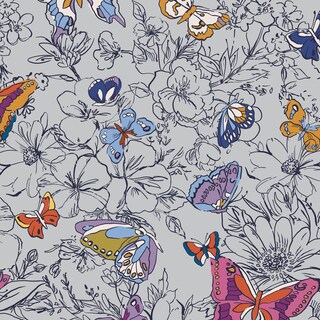Foto 7 | Bolsa Vera Bradley Premium Cotton Small Original Wing + Bloom - Venta Internacional.