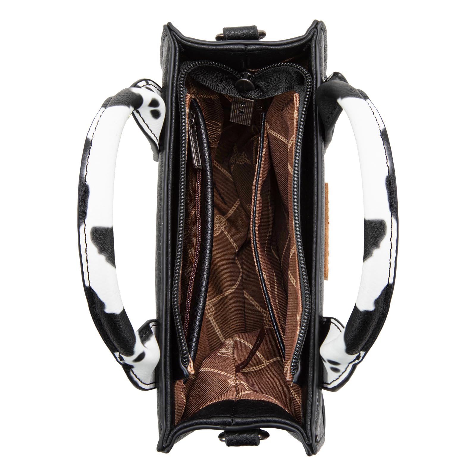 Foto 4 | Bolso Bandolera Montana West Wrangler Con Estampado De Mini Vaca - Venta Internacional.