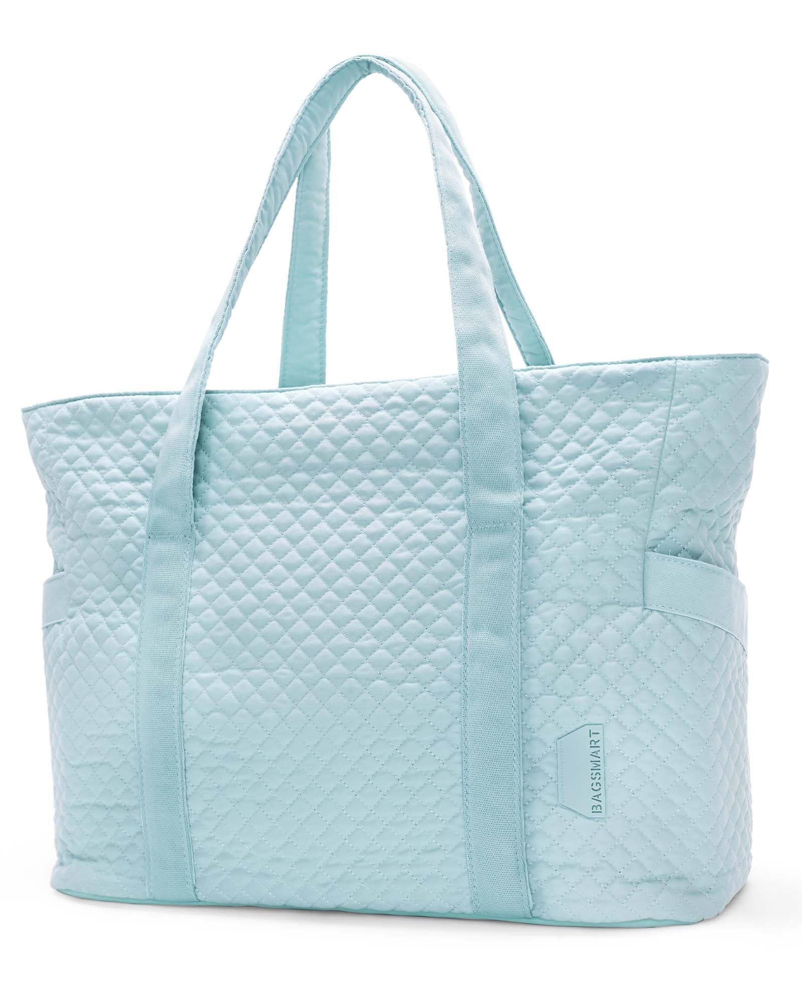 Foto 2 pulgar | Bolsa Bagsmart Grande Para Mujer Con Hebilla Para Esterilla De Yoga, Color Azul - Venta Internacional.