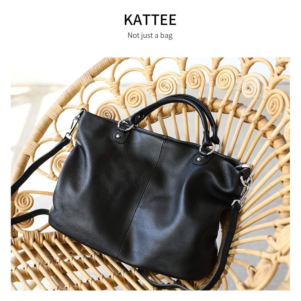 Foto 8 pulgar | Bolso De Mano Kattee Con Parte Superior De Piel Suave Para Mujer - Venta Internacional.
