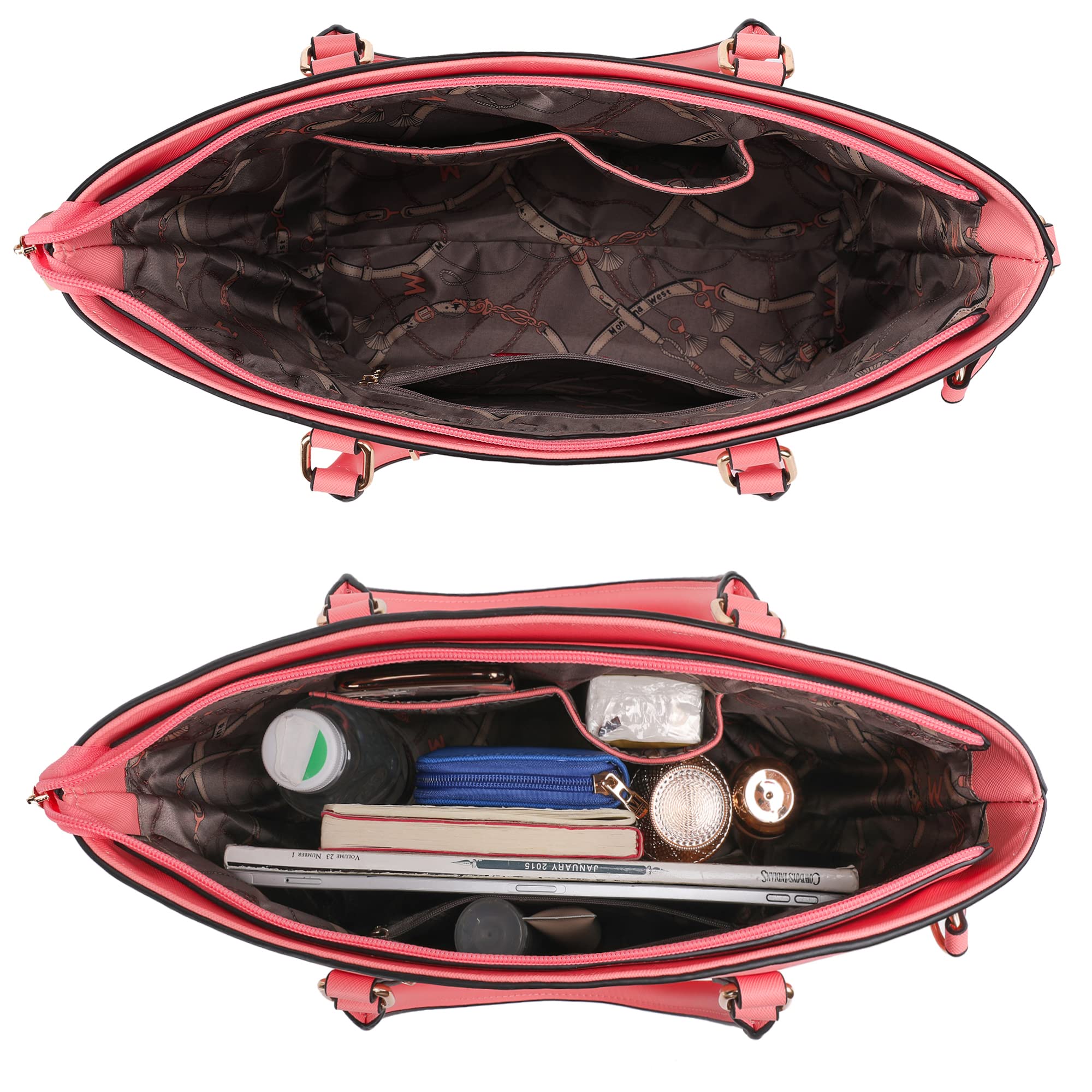 Foto 6 | Set De Monedero Montana West, Bolso, Cartera, Piel Vegana Para Mujer - Venta Internacional.