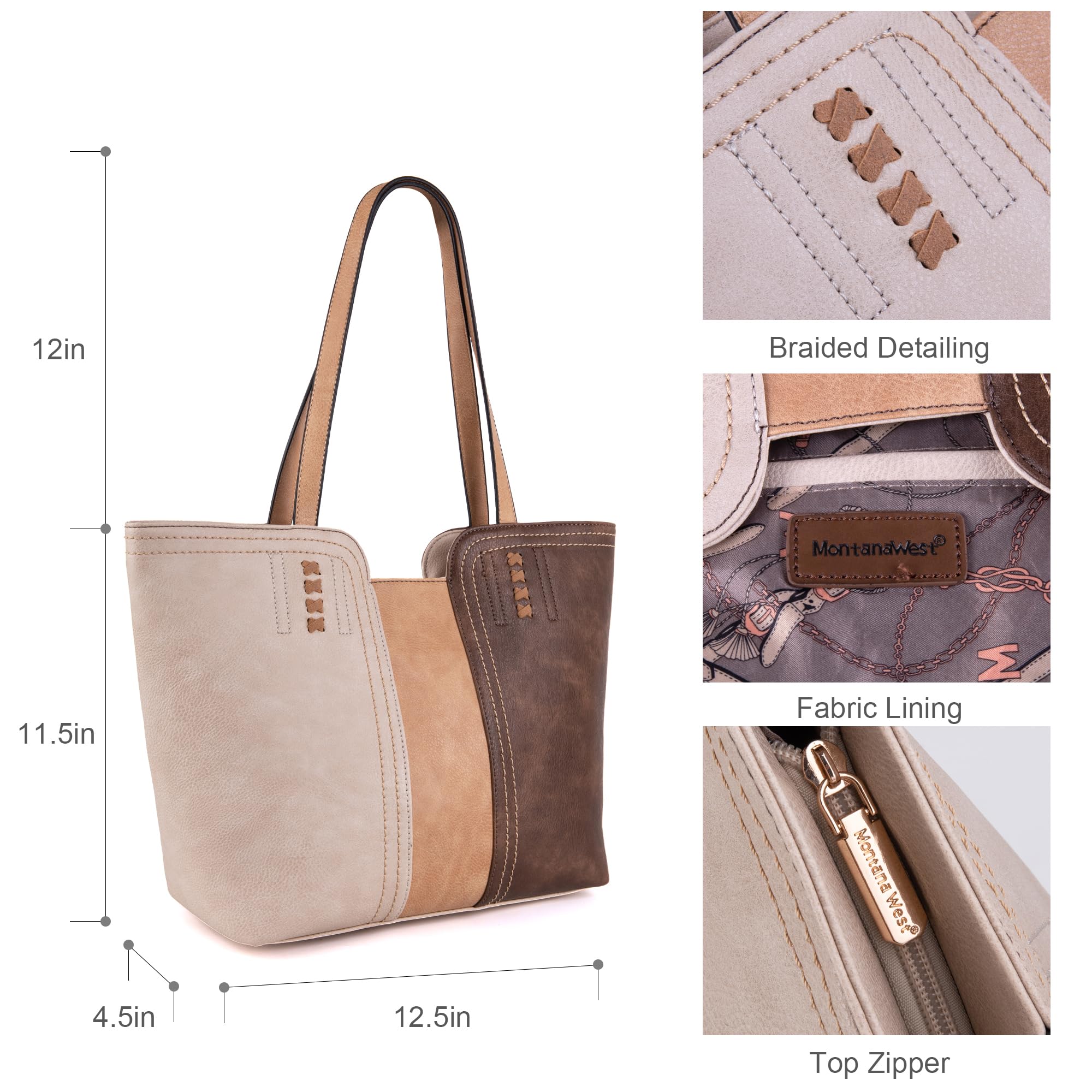 Foto 4 pulgar | Bolso Montana West Mwc-118btn Para Mujer - Venta Internacional.