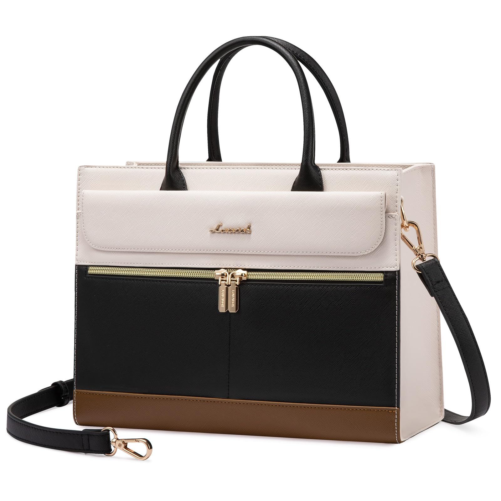 Monederos Y Bolsos Lovevook Bolso De Hombro De Piel Negro - Venta Internacional.