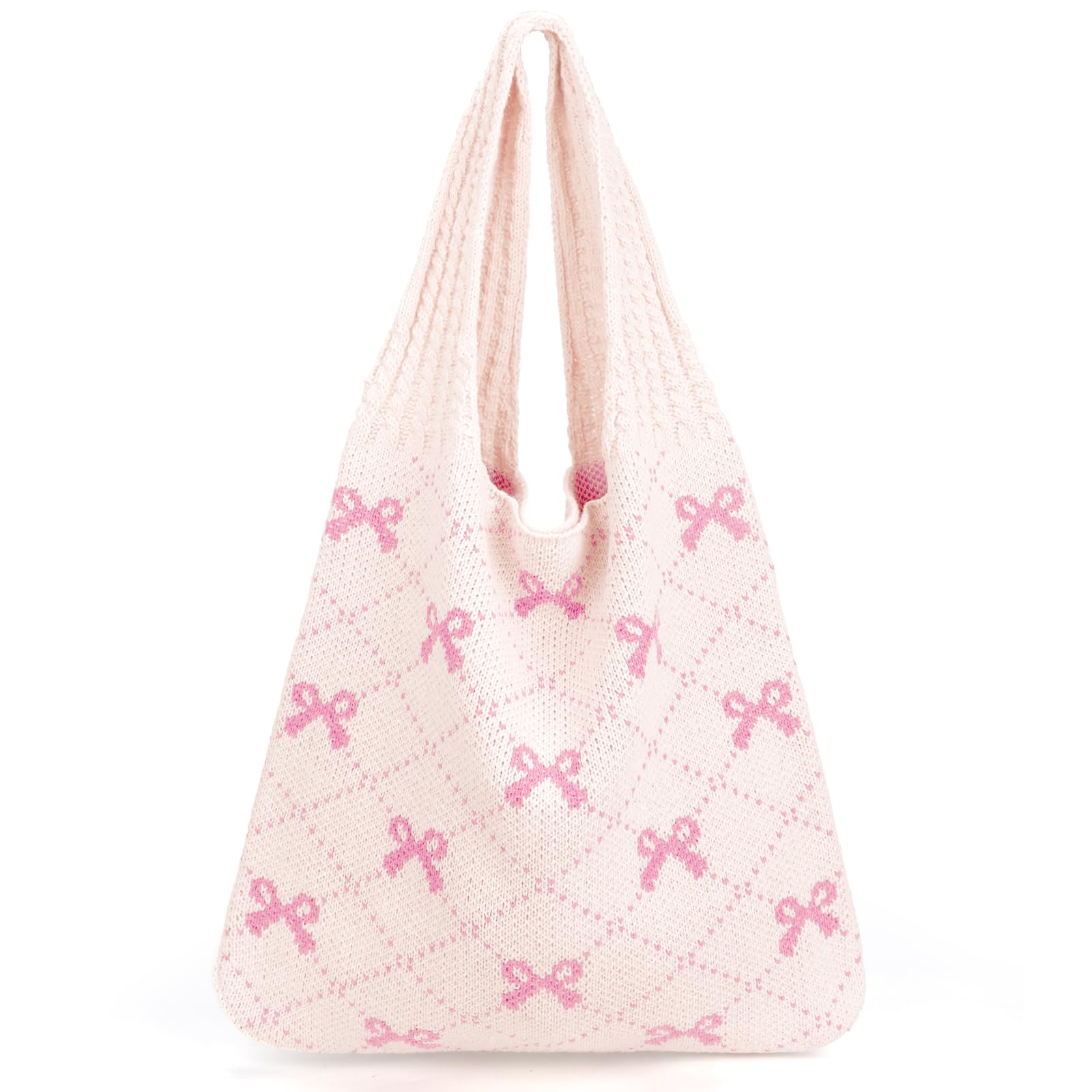 Foto 2 pulgar | Bolso De Mano Kpx, Tejido De Malla De Playa, Tamaño Grande, Para Mujer, Rosa - Venta Internacional.