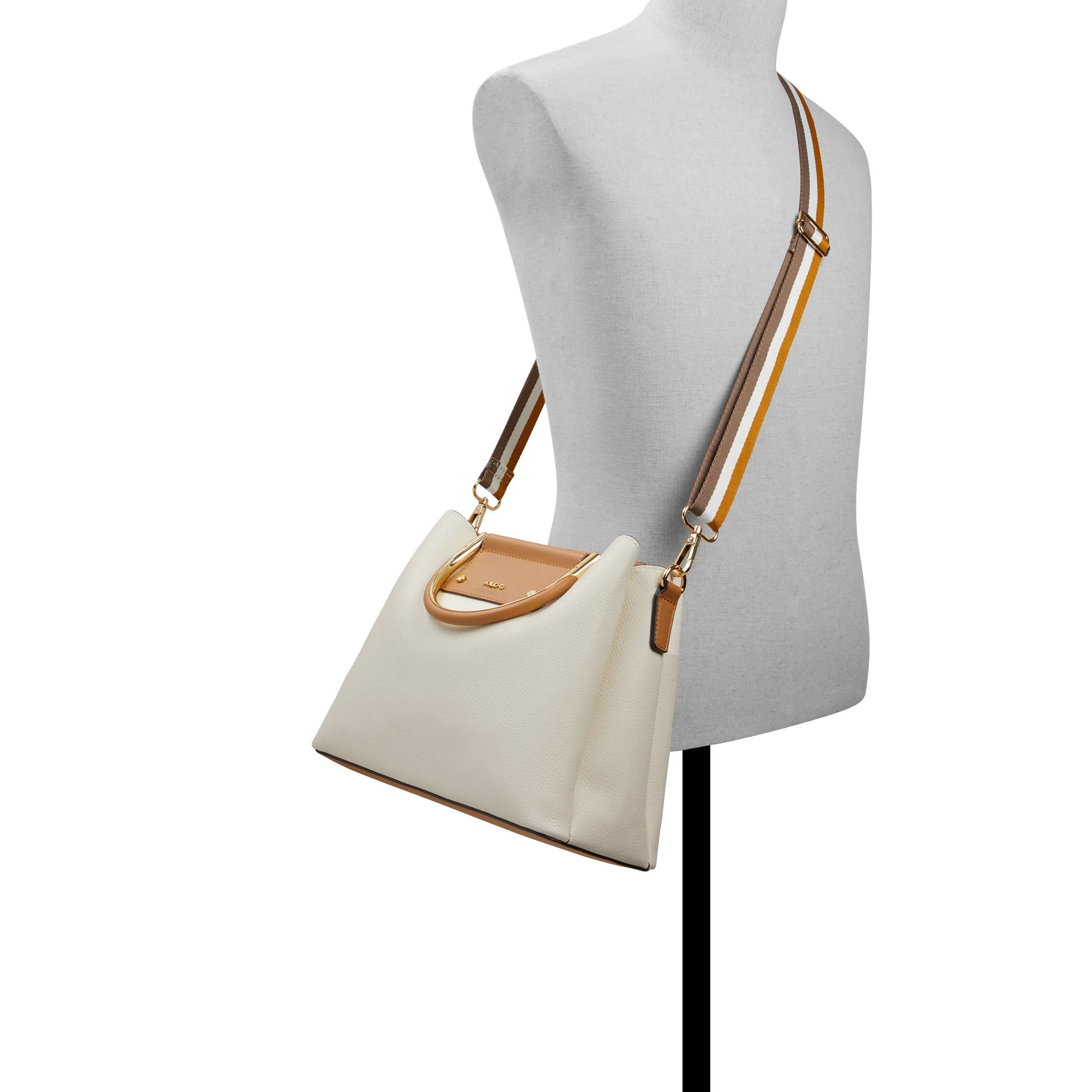 Foto 5 pulgar | Bolso Tipo Cartera Aldo Sloana Beige Overflow Para Mujer - Venta Internacional.