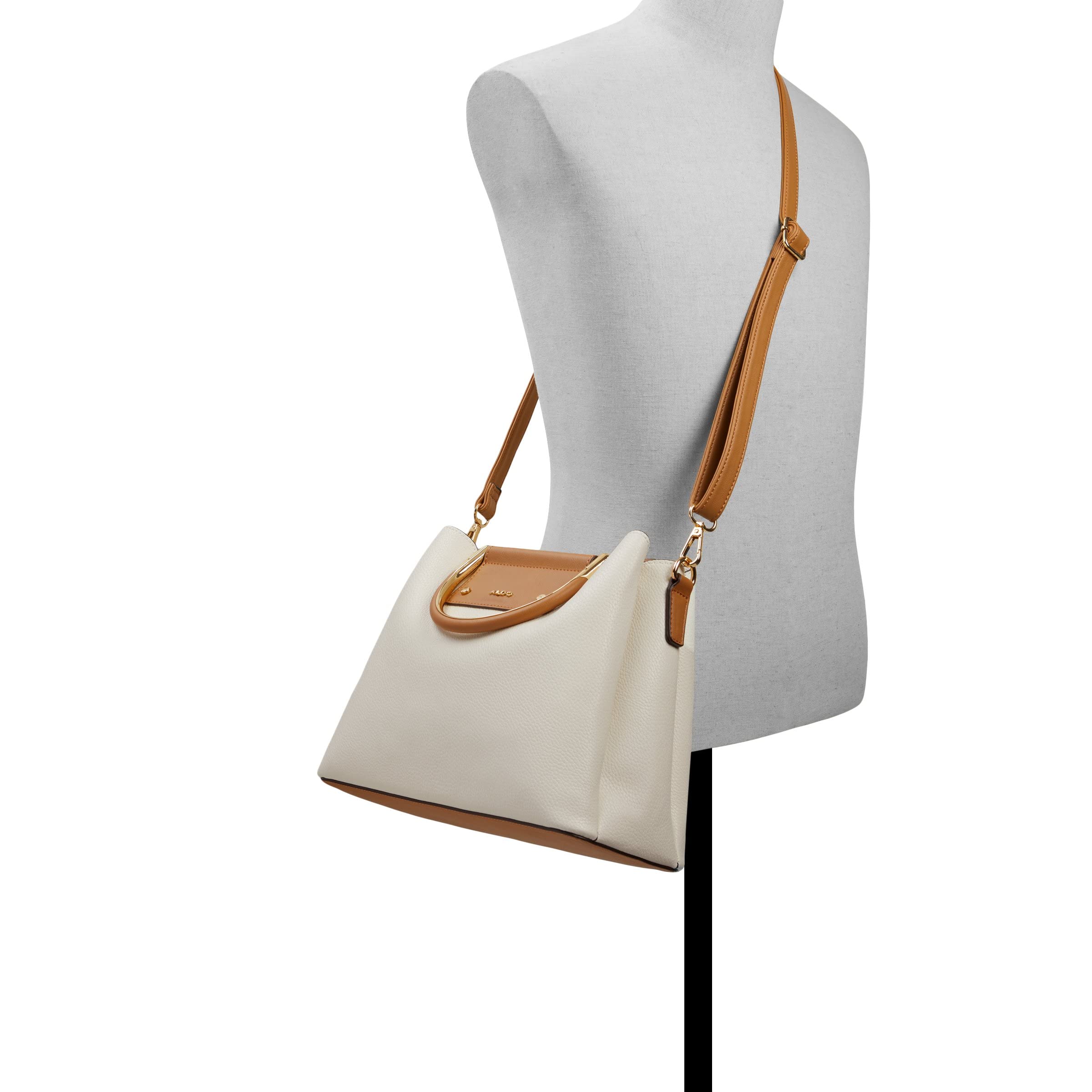 Foto 6 pulgar | Bolso Tipo Cartera Aldo Sloana Beige Overflow Para Mujer - Venta Internacional.