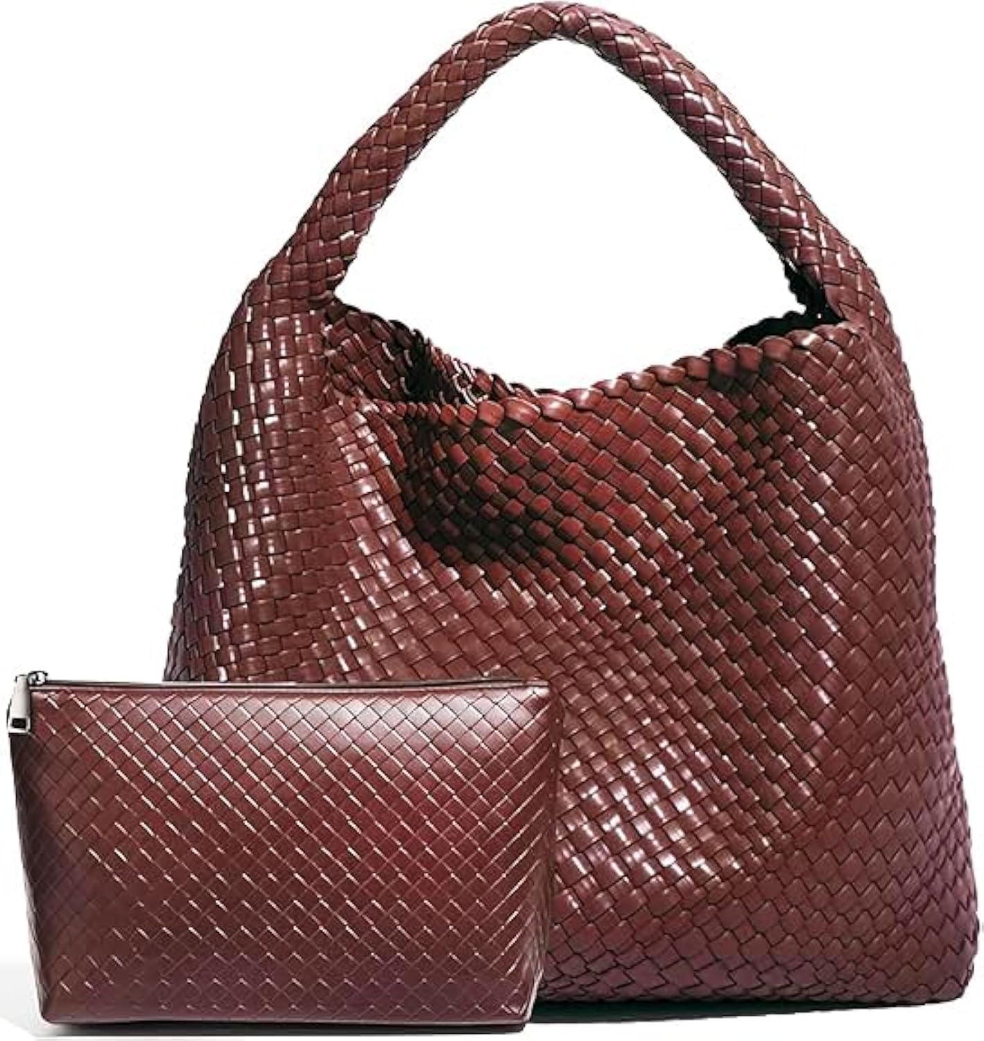 Foto 2 pulgar | Bolso Geelyda 2025 Tejido Para Mujer Con Bolso De Mano Color Café - Venta Internacional.