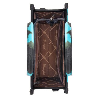 Foto 4 | Bolso Wrangler Con Estampado De Vaca Para Mujer, Color Turquesa - Venta Internacional.