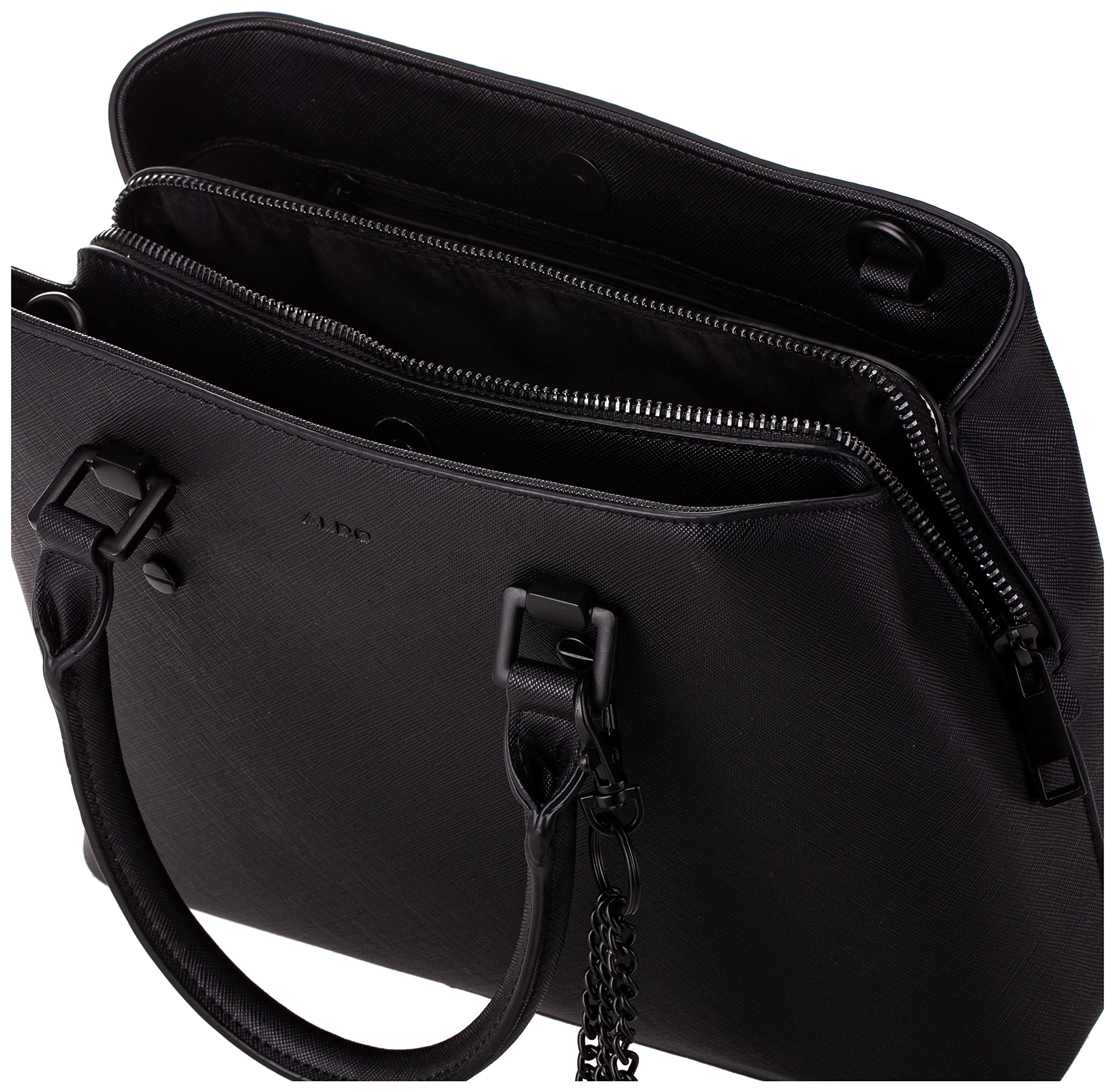 Foto 7 pulgar | Bolso De Mano Aldo Legoirii Para Mujer En Piel Sintética Negra - Venta Internacional.
