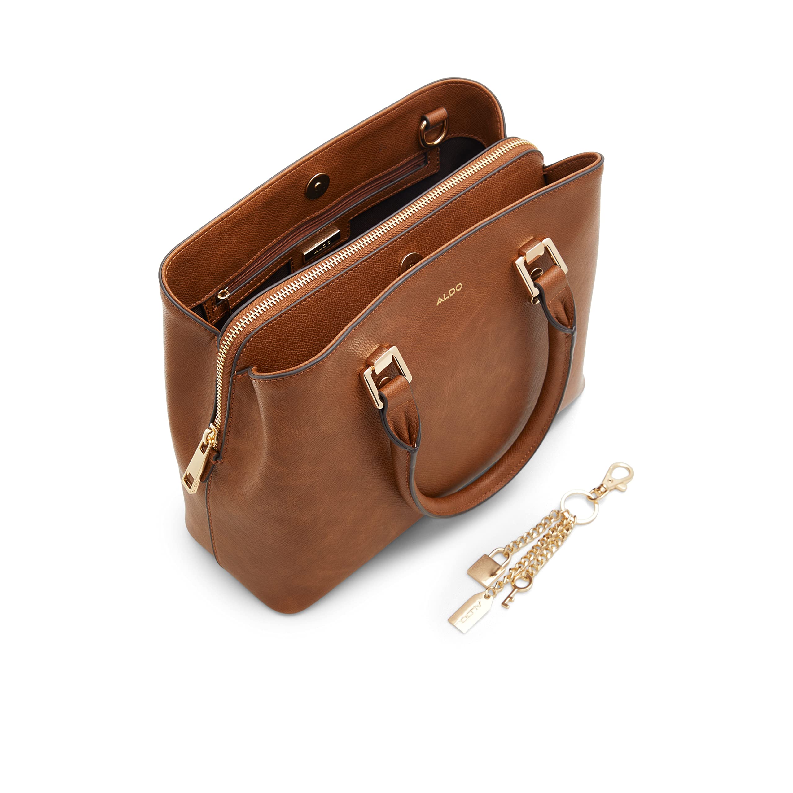 Foto 4 pulgar | Bolso De Mano Aldo Legoirii Para Mujer, Color Marrón Medio, Sintético - Venta Internacional.