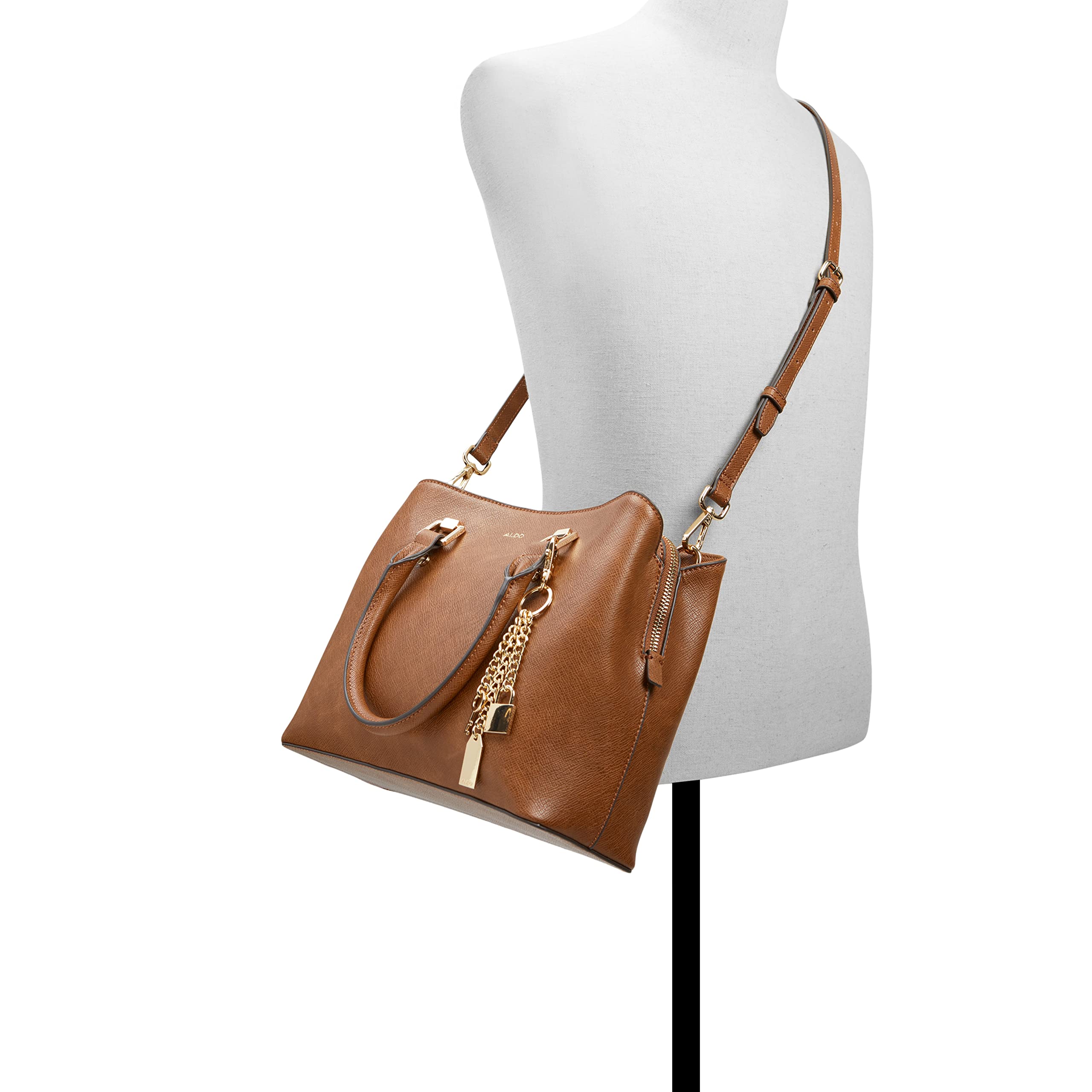 Foto 5 pulgar | Bolso De Mano Aldo Legoirii Para Mujer, Color Marrón Medio, Sintético - Venta Internacional.