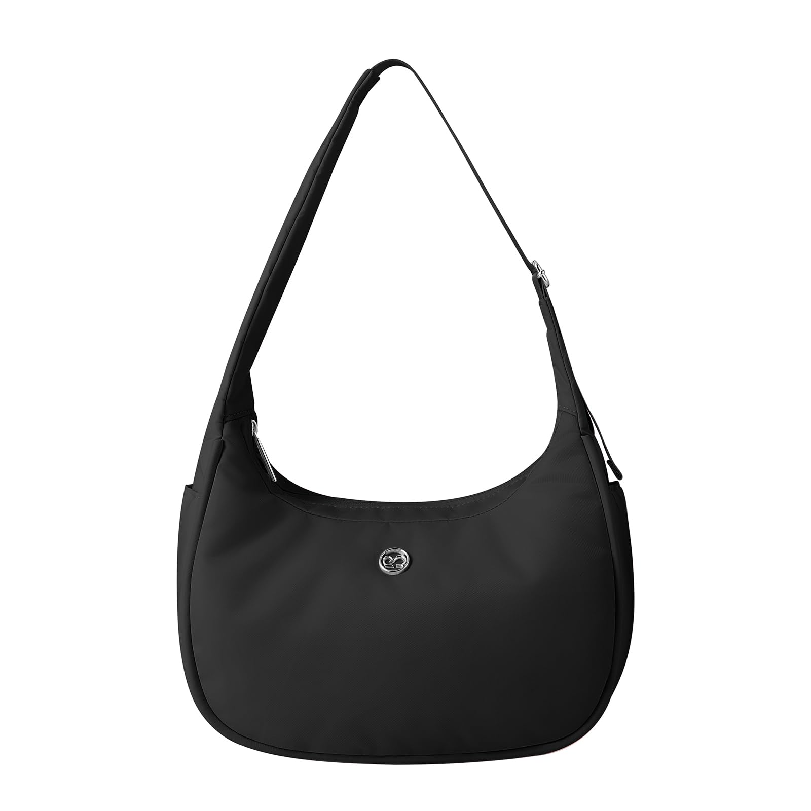 Foto 1 | Bolso De Hombro Babysun Mini Para Mujer, Nailon, Forma De Media Luna, 2 Litros, Negro - Venta Internacional.