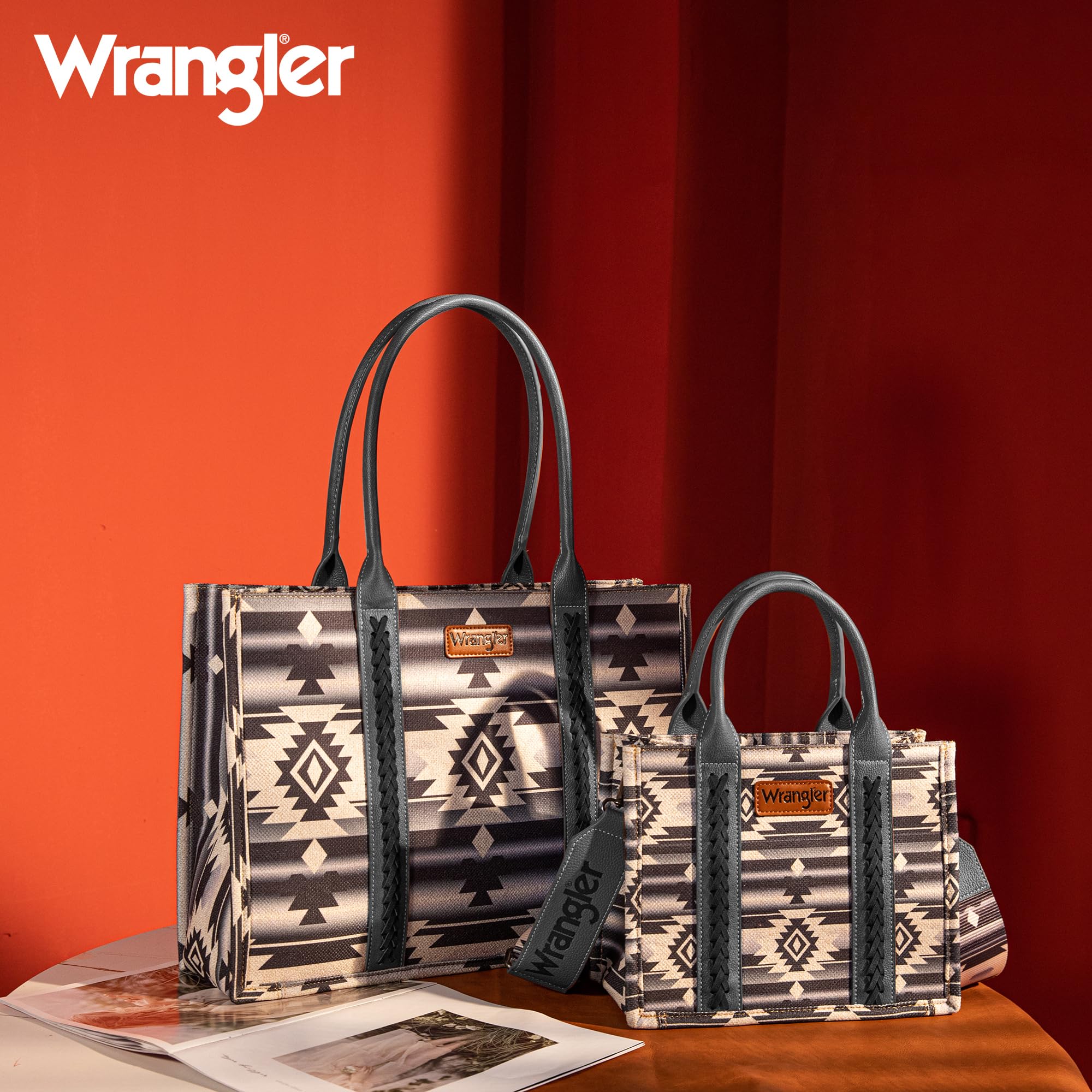 Foto 7 pulgar | Bolso De Mano Montana West Wrangler Wg2203a-8120sbk Para Mujer - Venta Internacional.
