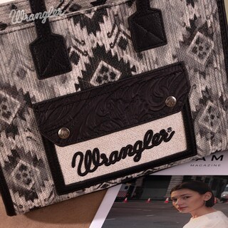 Foto 2 | Bolso De Tela Montana West Wrangler Aztec Canvas Para Mujer - Venta Internacional.
