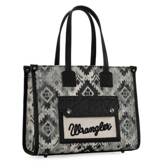 Foto 3 | Bolso De Tela Montana West Wrangler Aztec Canvas Para Mujer - Venta Internacional.