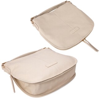Foto 3 | Bolso De Mano Montana West Hobo De Cuero Vegano Beige Mww16-1022bg - Venta Internacional.