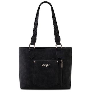 Foto 5 | Bolso De Mano Wrangler Wg78-g8317bk Para Mujer Tipo Cuero - Venta Internacional.