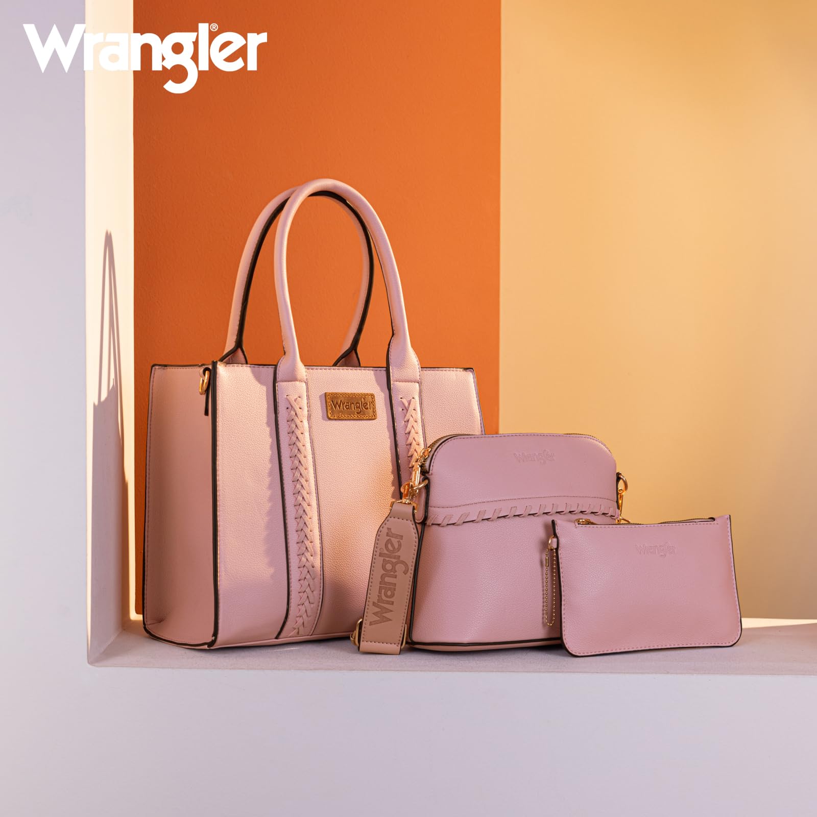 Foto 5 pulgar | Bolso Wrangler Wg3-8321pk Para Mujer Con Bandolera Y Cartera - Venta Internacional.